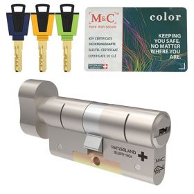M&C Color+ hele knopcilinder SKG3